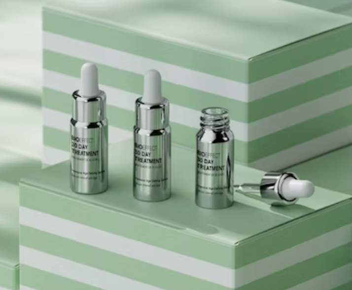 serum with barley plant