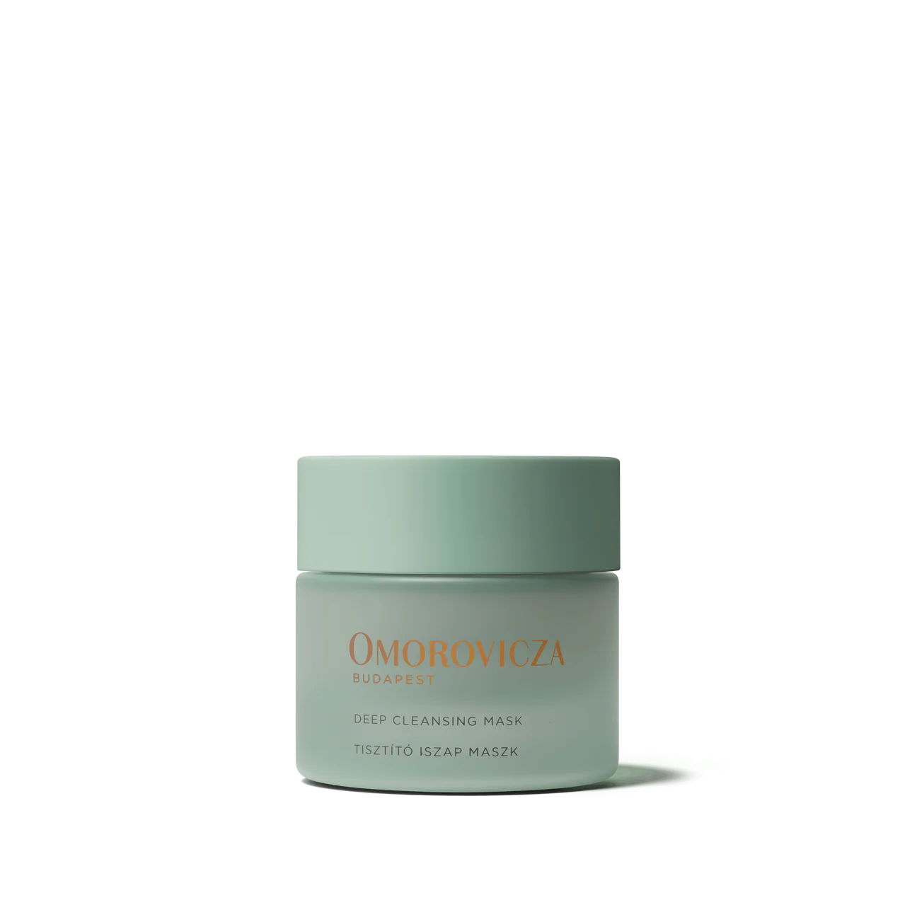 Omorovicza deep cleansing mask jar on a white background