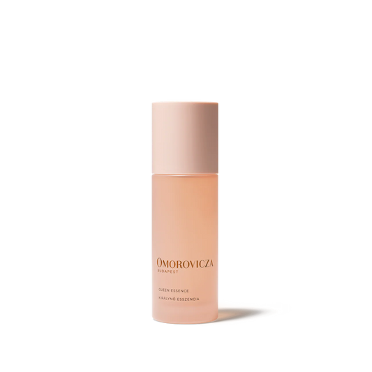 Omorovicza skincare bottle on a white background