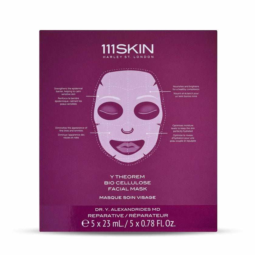 111SKIN Y Theorem Bio Cellulose Facial Mask. x5