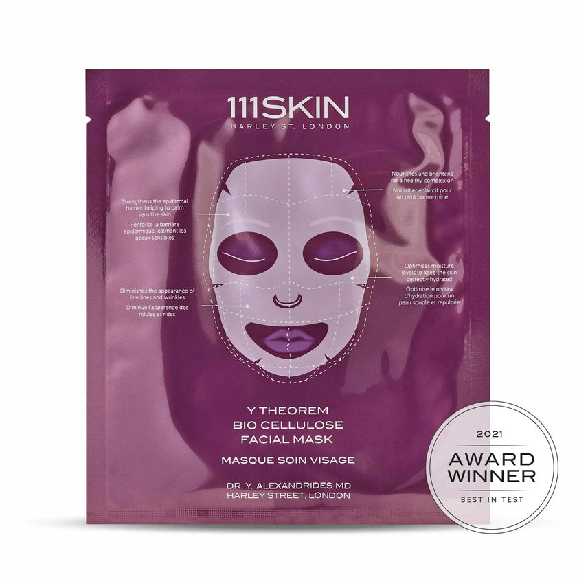 111SKIN Y Theorem Bio Cellulose Facial Mask. x5